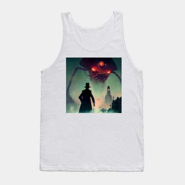 War of the Worlds: Victorian Terror Tank Top by LukeAiWalker